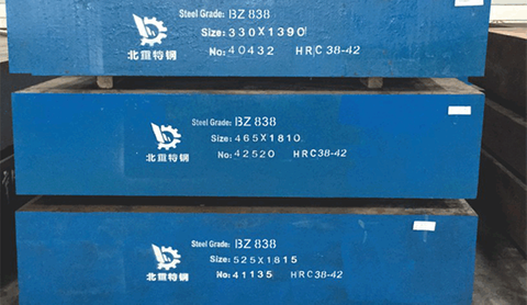 BZ838 Большая секция предварительно упорная пластиковая плесень сталь